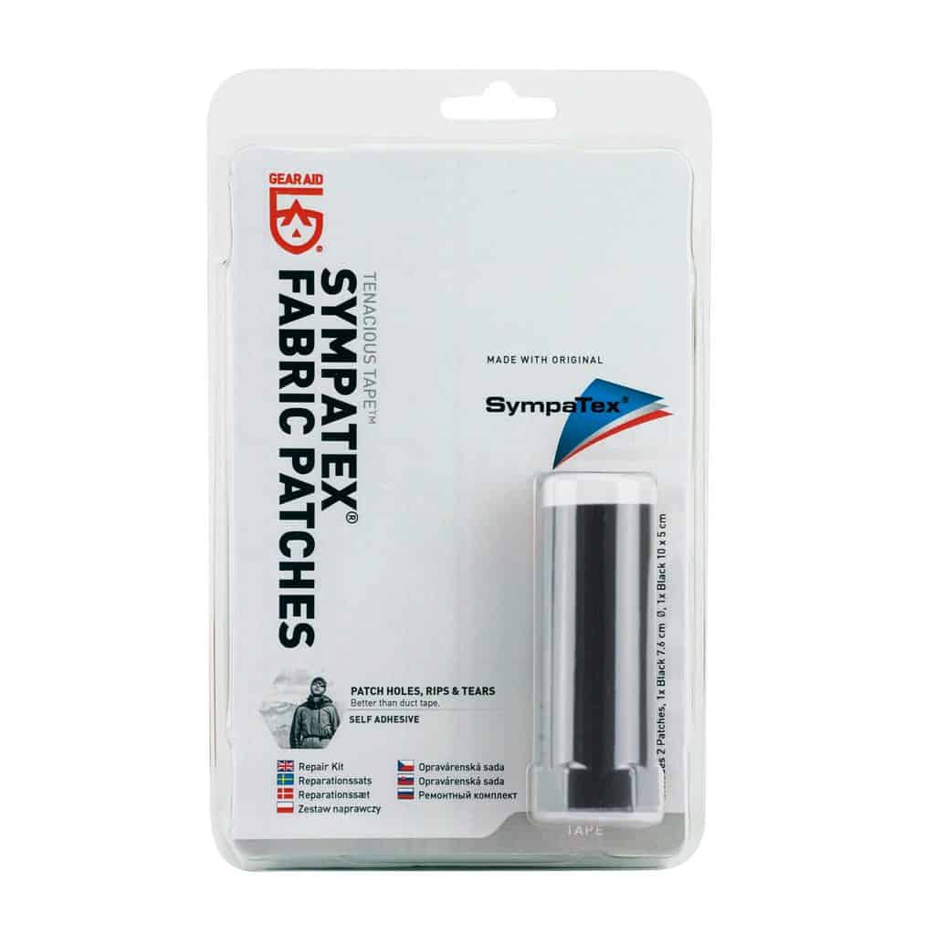 Gear Aid Sympatex Fabric Patches - 2 Black Patches