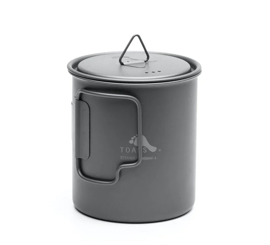 Toaks Light Titanium 450ml Cup with Lid (Ultralight Version)