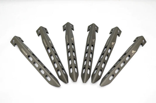Toaks Titanium Large V-Shaped Tent Pegs (6 pack)