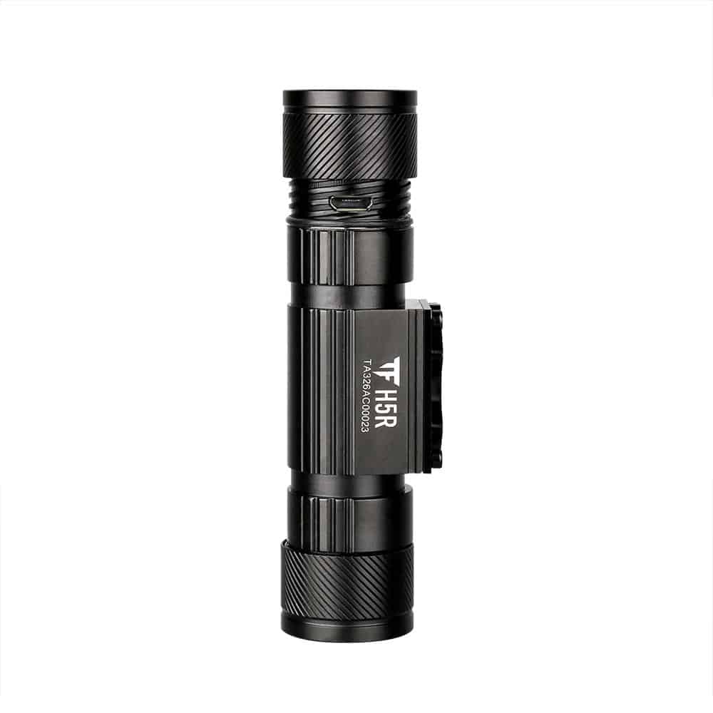 Trustfire H5R Headlamp 600 Lumens 18650 Battery Light IP68