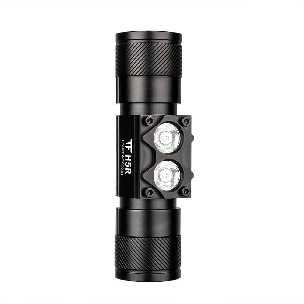 Trustfire H5R Headlamp 600 Lumens 18650 Battery Light IP68