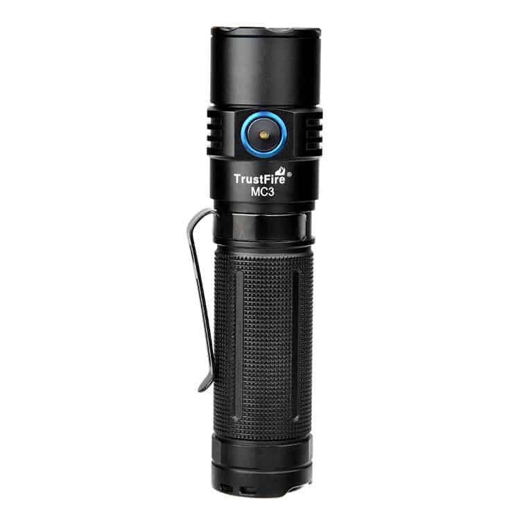 Trustfire MC3 EDC Magnetic Rechargeable Led Flashlight 2500Lumens