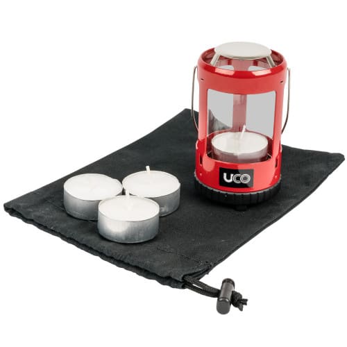 UCO Mini Candle Lantern Kit Red