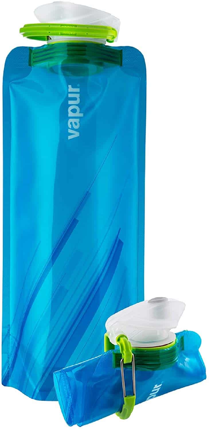 Vapur Wide Mouth 700ml Folding Water Bottle (Various Colours)