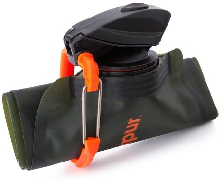 Vapur Wide Mouth 700ml Folding Water Bottle (Various Colours)