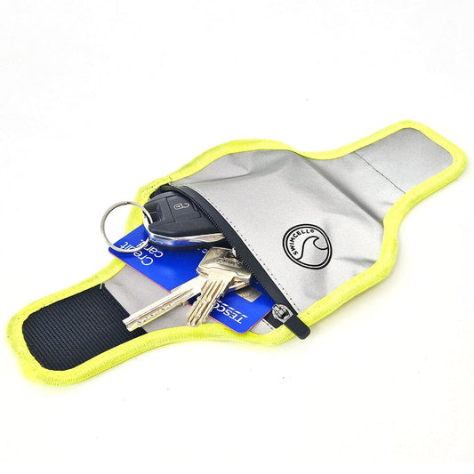 Hi Vis Reflective Wrist Wallet Key Holder