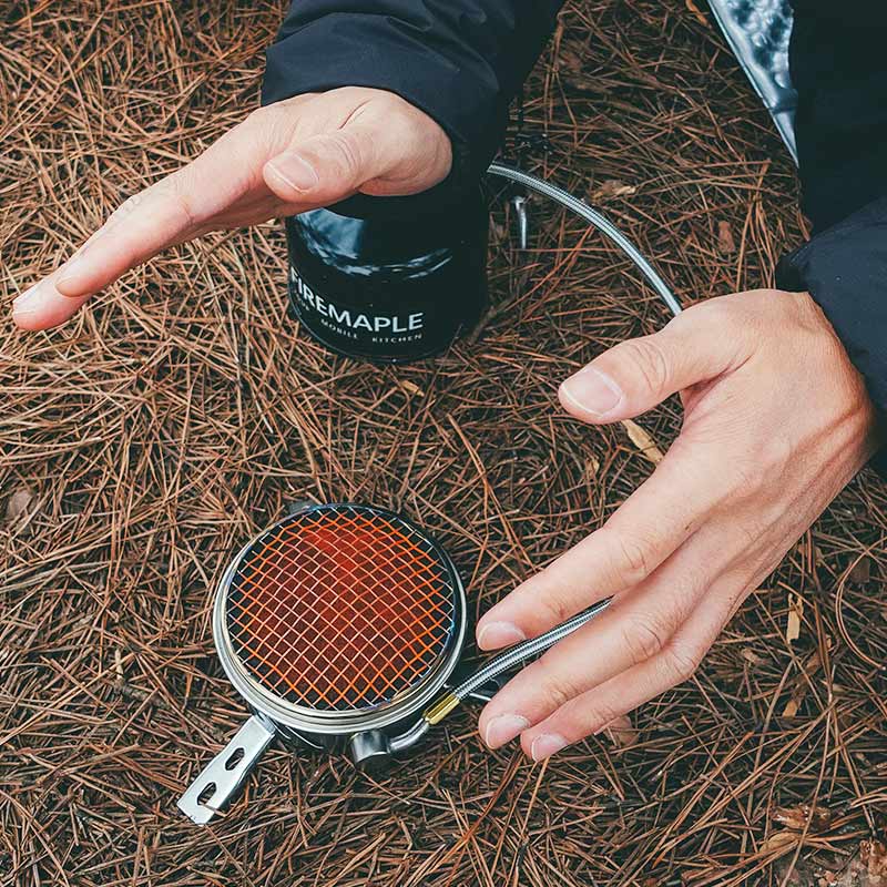 Firemaple Mars Radiant infrared  Stove with Pot Stand