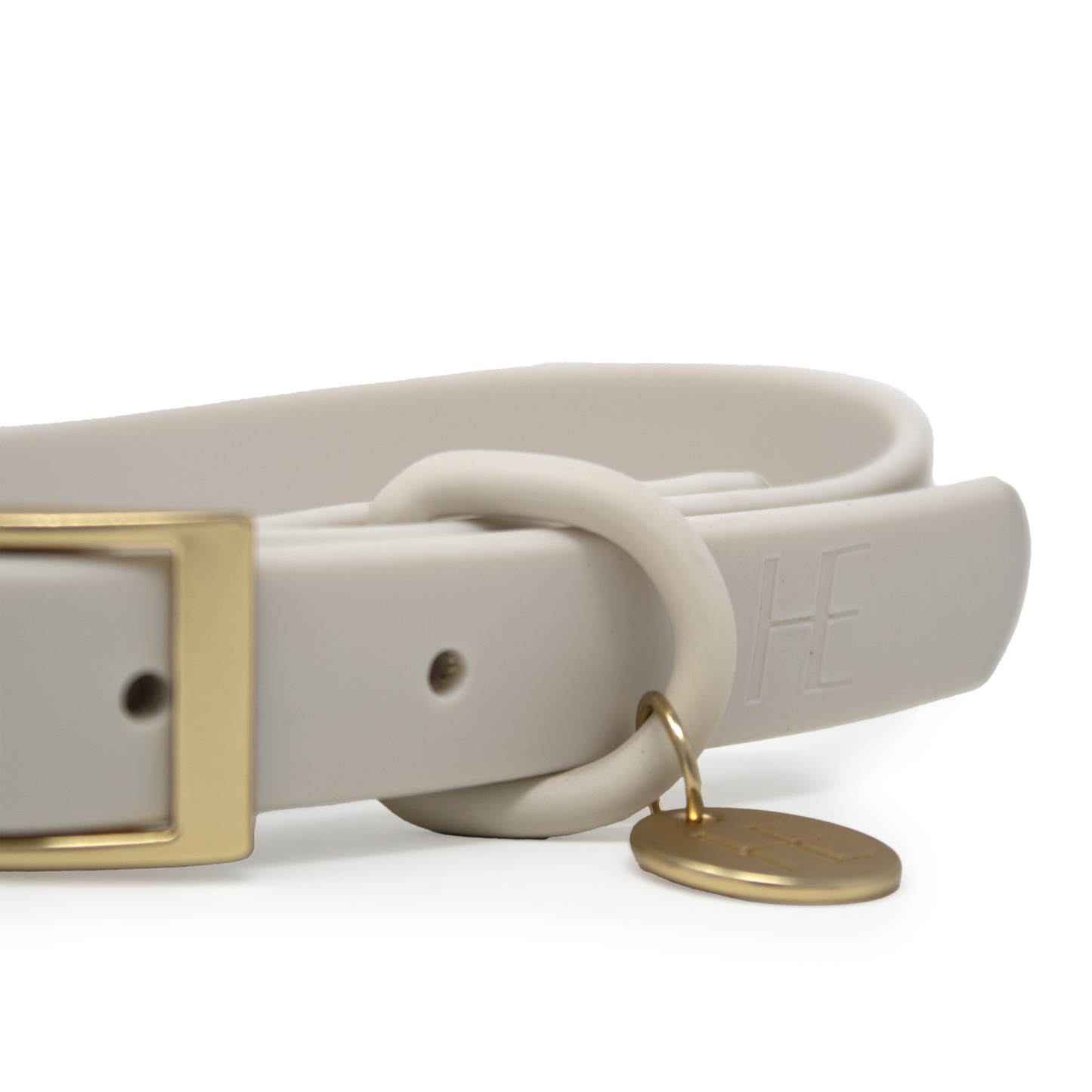 Oatmeal Latte 'All Weather' Dog Collar
