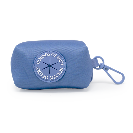 Lichen Blue 'All Weather' Poop Bag Holder