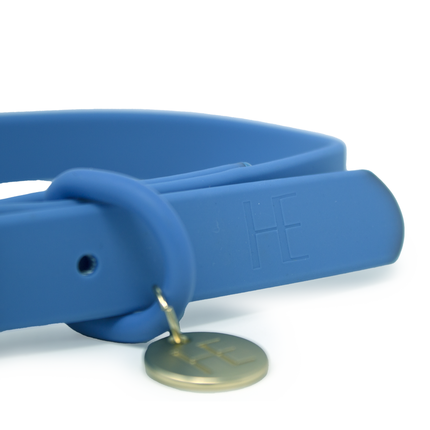 Lichen Blue 'All Weather' Dog Collar