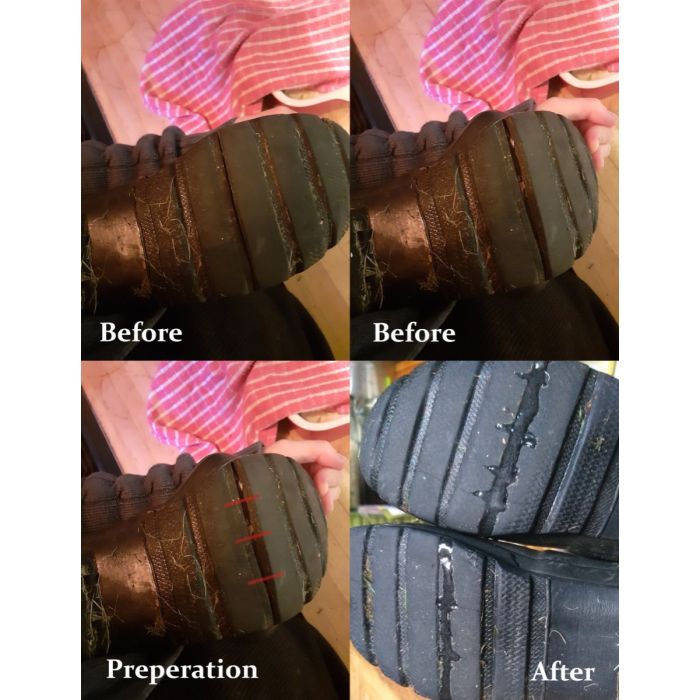 Stormsure Flexible Repair Adhesive  (Clear/ Black)