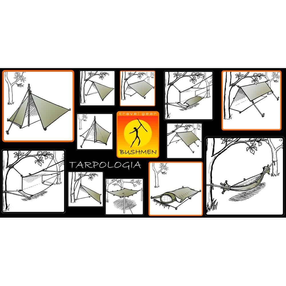 Bushmen THERMO-Tarp™ - Olive (Various Sizes)