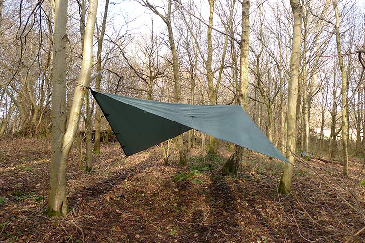 DD 3.5 x 3.5 Olive Green Tarp