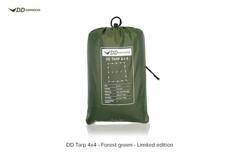 DD Forest Green 4 x 4 Tarp