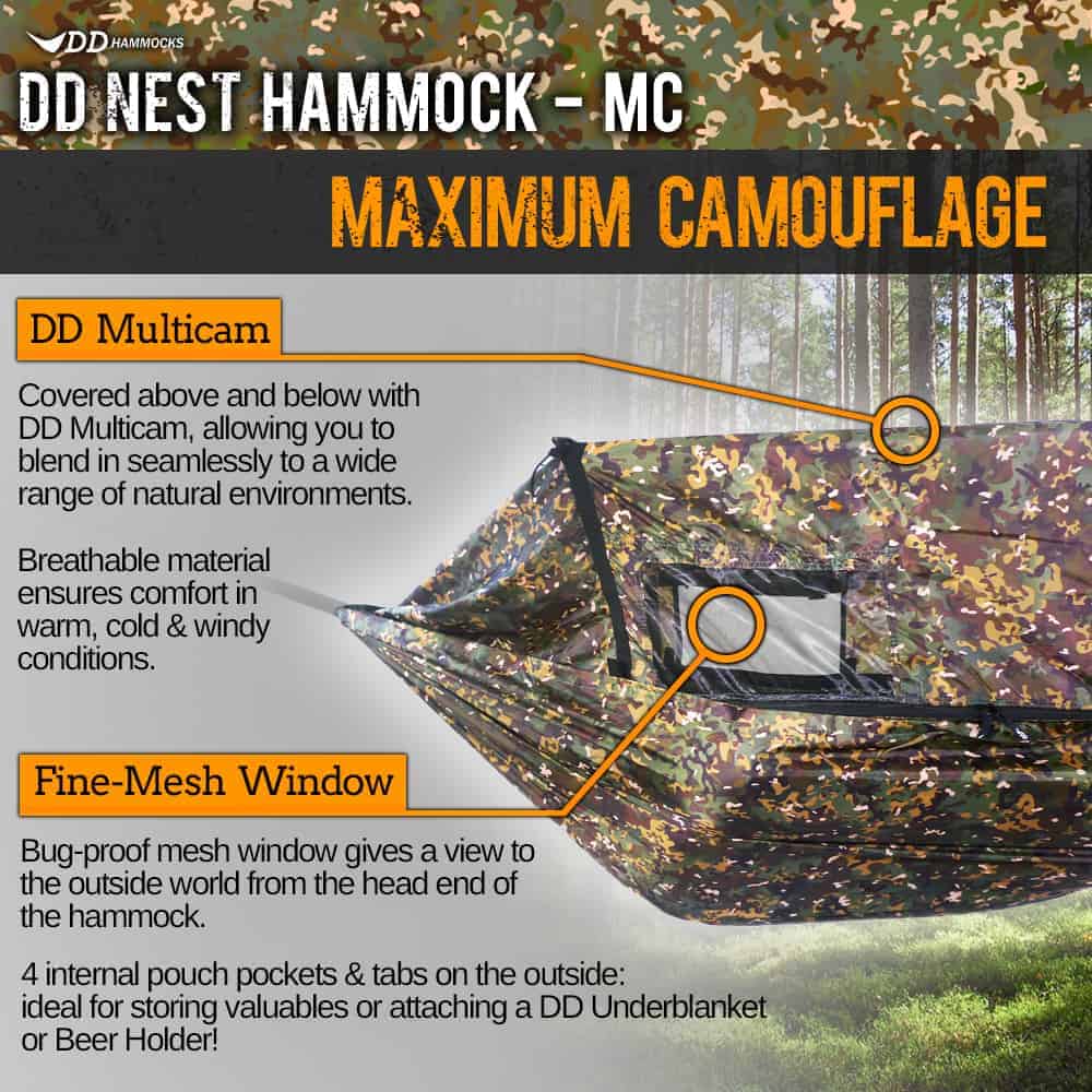 DD Nest Hammock - MC Multicamo