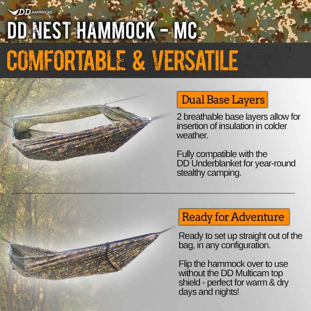 DD Nest Hammock - MC Multicamo