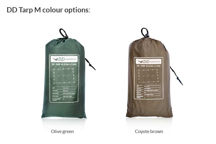 DD Hammocks DD Tarp M -  3.5m x 2.4m (Olive / Coyote)