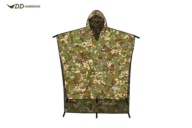 DD Hammocks Poncho Tarp - Multi Camo