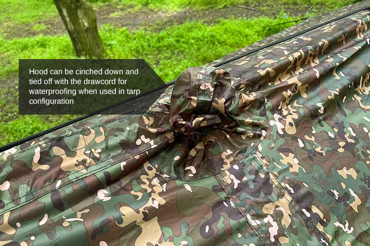 DD Hammocks Poncho Tarp - Multi Camo