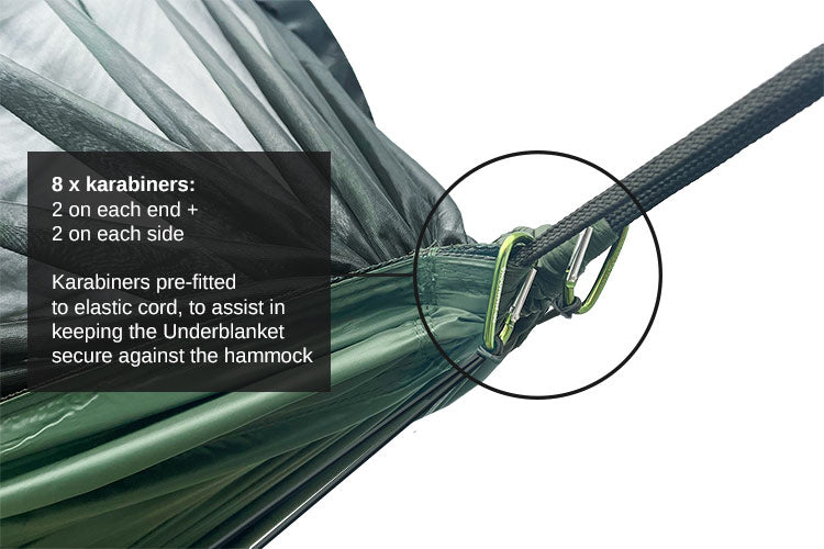 DD Hammock Underblanket XL - Olive Green