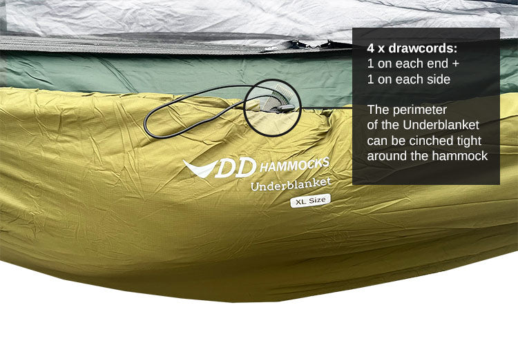 DD Hammock Underblanket XL - Olive Green