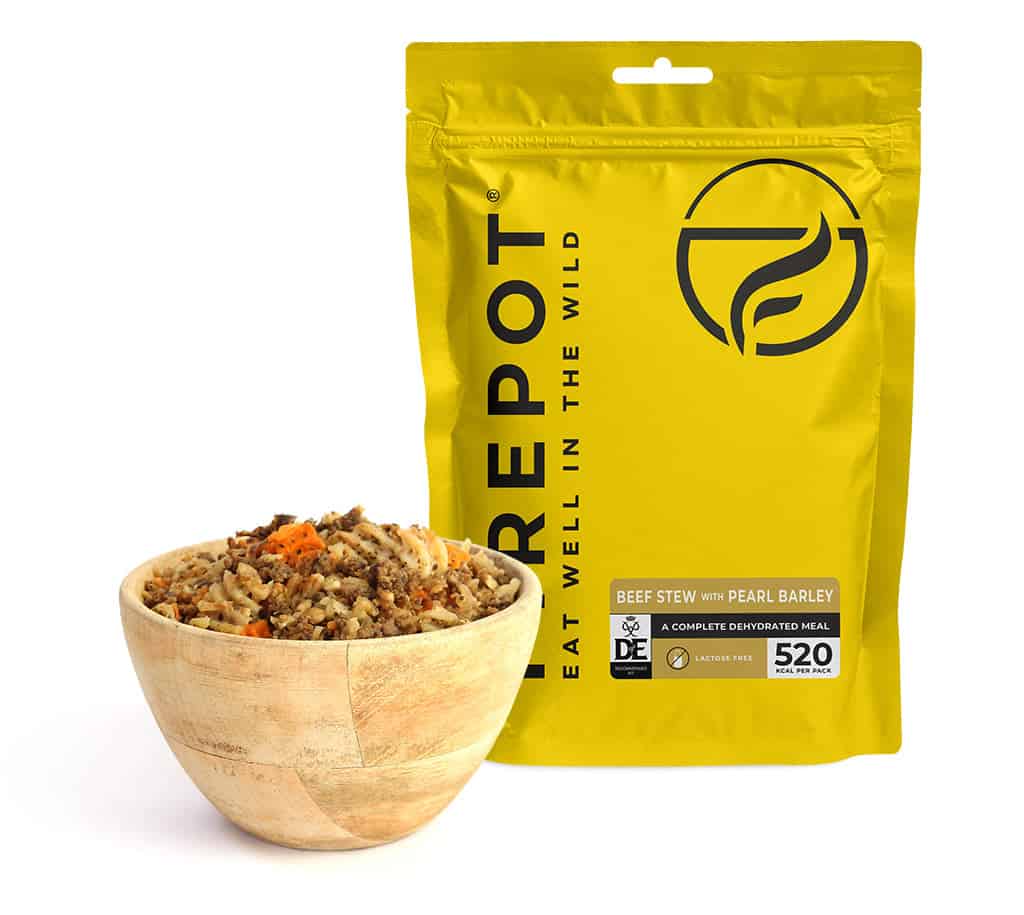 Firepot Beef Stew with Pearl Barley 110g Dehydrated
