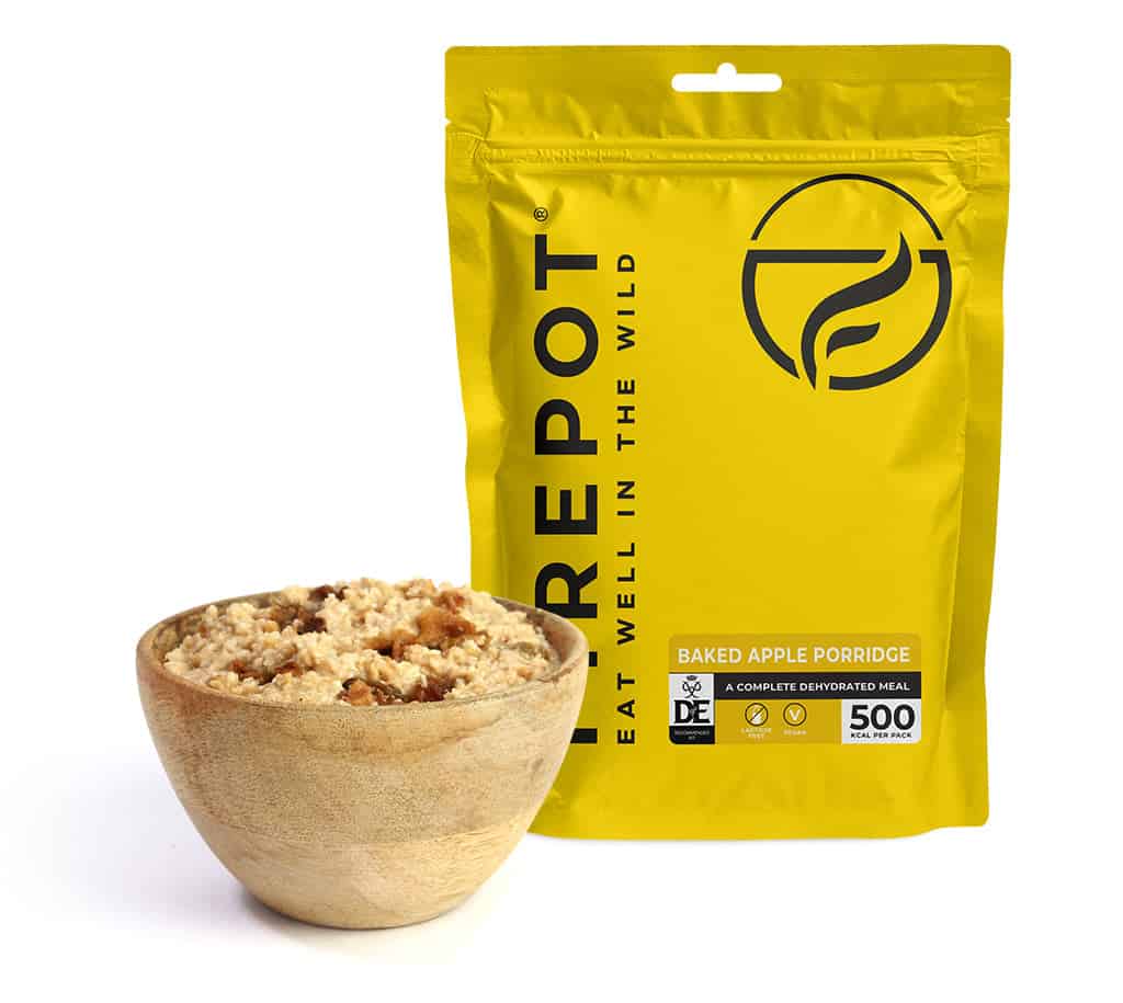 Firepot Baked Apple Porridge 125g Dehydrated