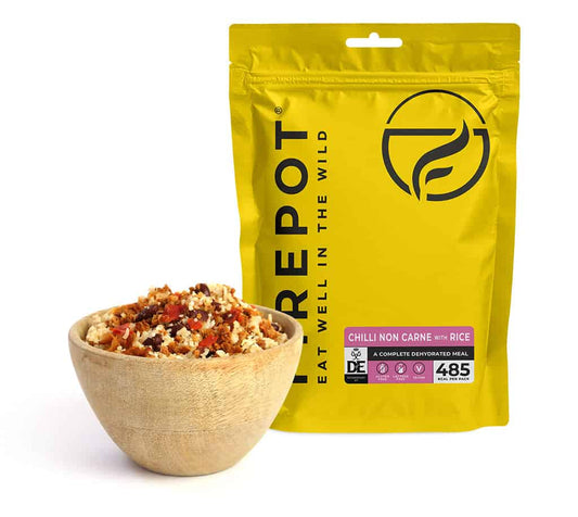 Firepot Chilli Non Carne and Rice (Dehydrated)