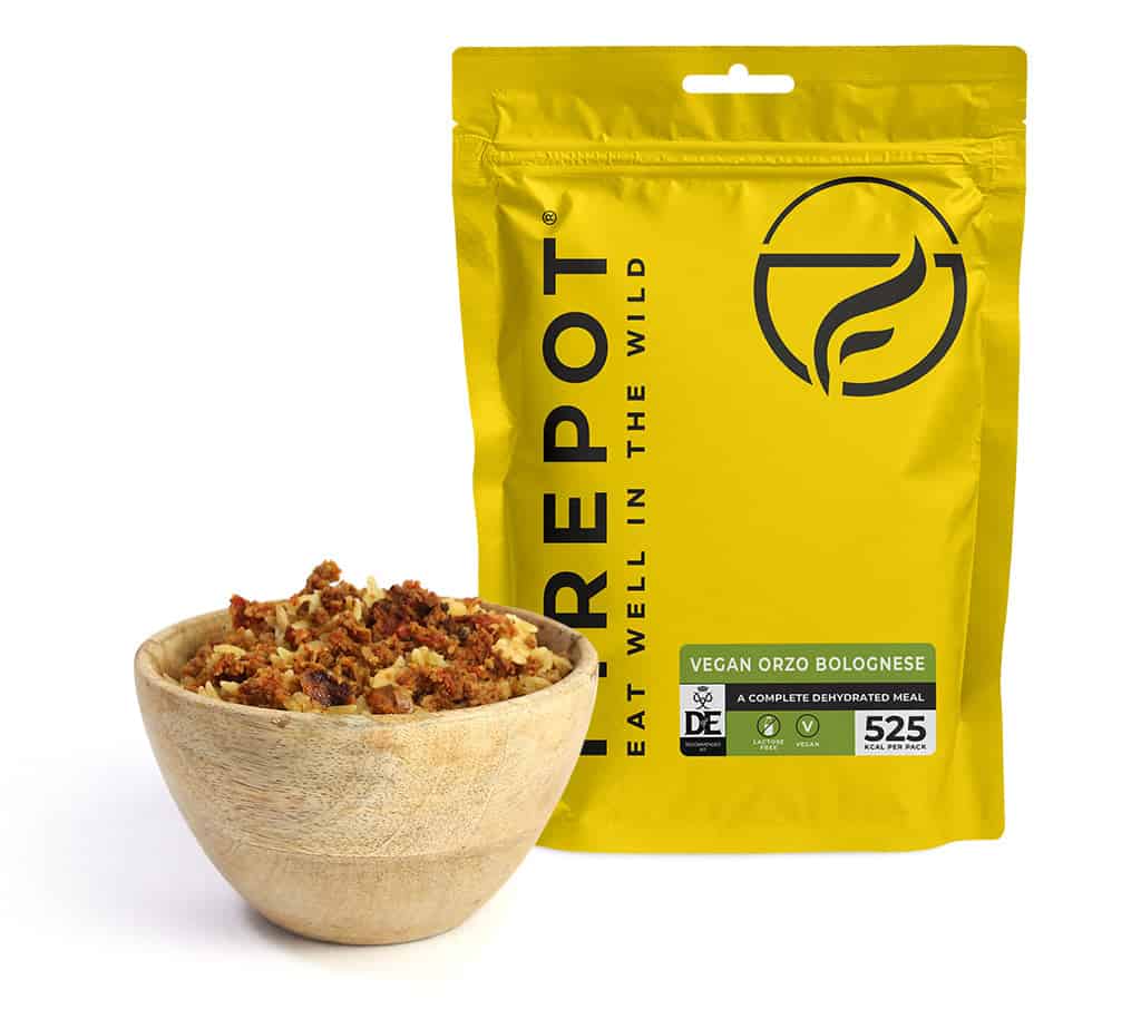 Firepot Vegan Orzo Bolognese 135g Dehydrated