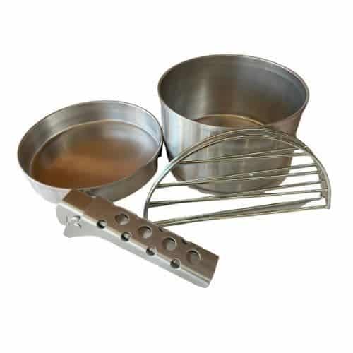 Ghillie Kettle Cook Kit - Large Aluminium