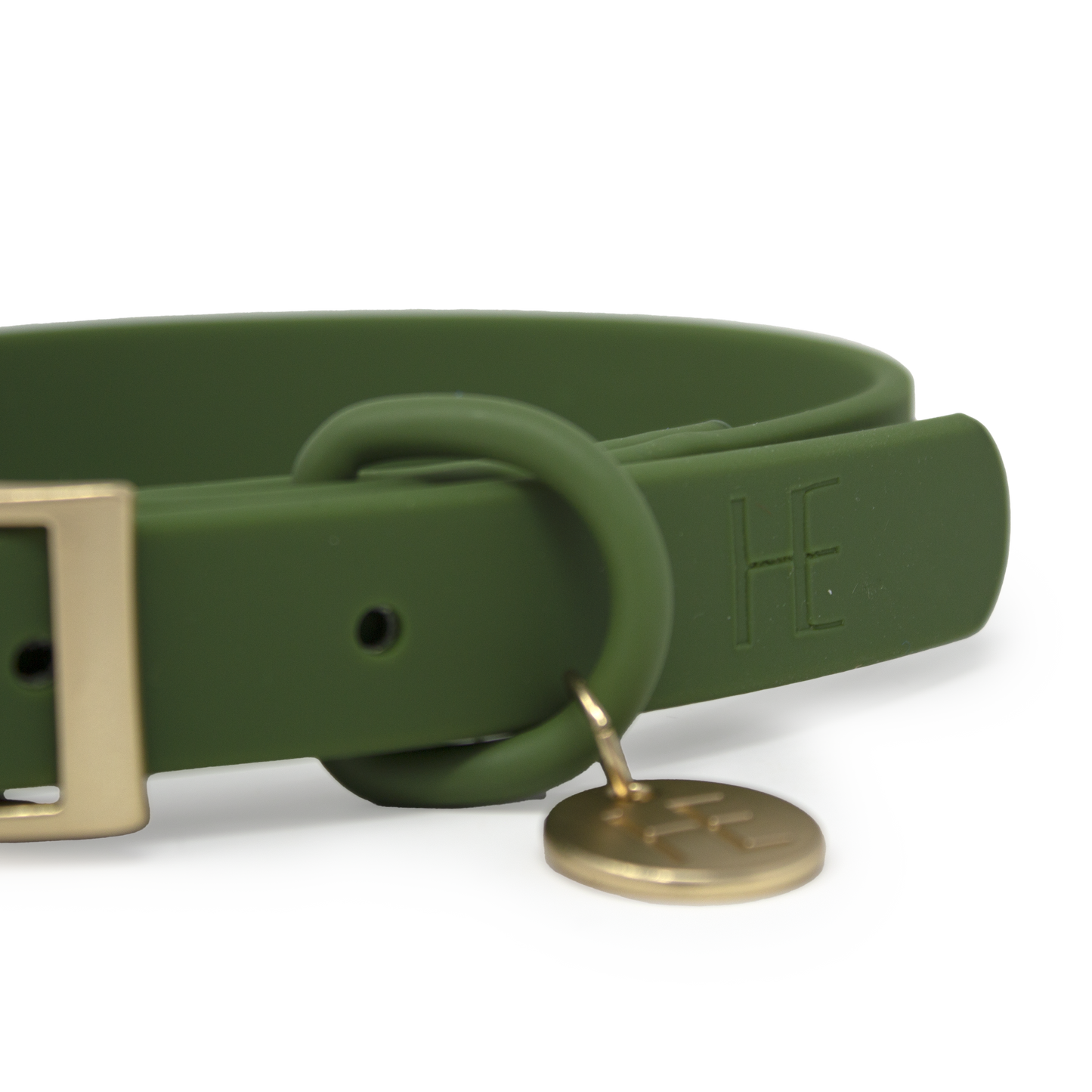 Forest Green 'All Weather' Dog Collar