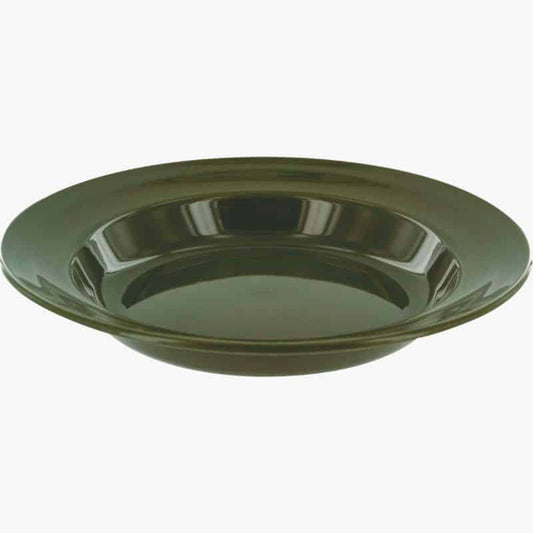 Highlander 22cm Deep Plate - Olive