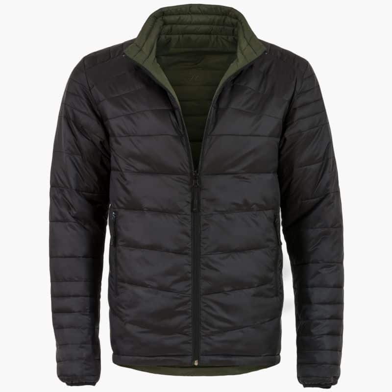 Highlander Reversible Down Jacket, Black and Olive (Various sizes)