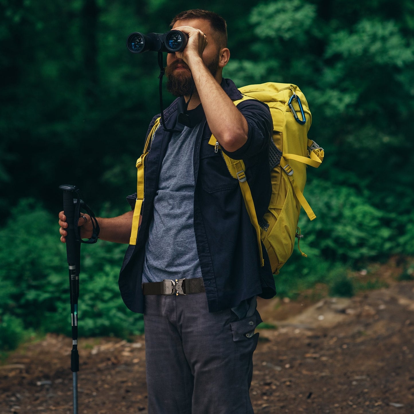 HikeWare Tactical Nylon Hiking Belt