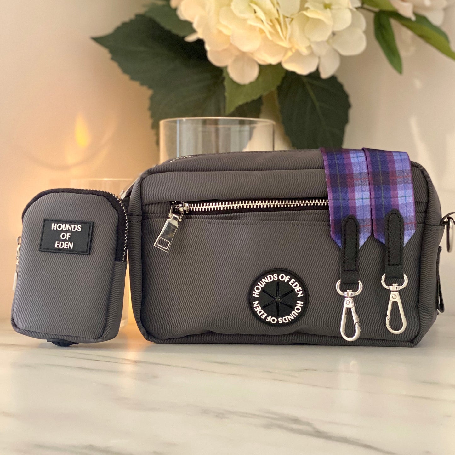 Ulti-Mate Dog Walking Bag - Grey *BAG ONLY*