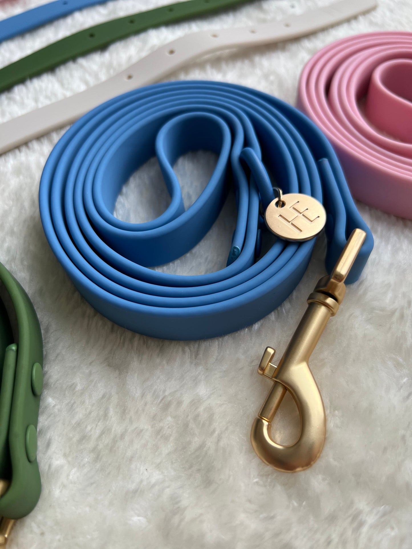 Lichen Blue 'All Weather' Dog Lead