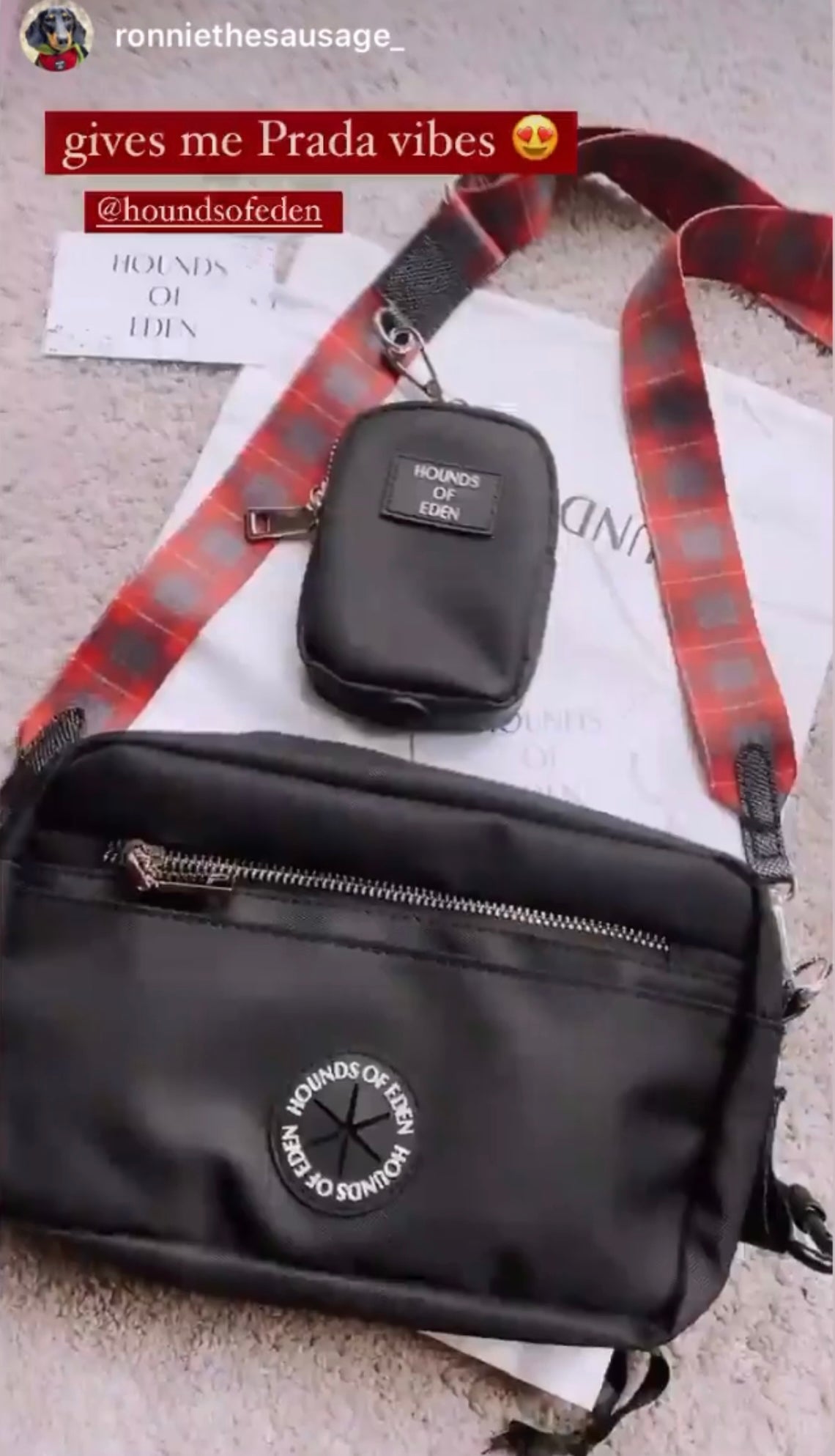 Ulti-Mate Dog Walking Bag - Grey *BAG ONLY*