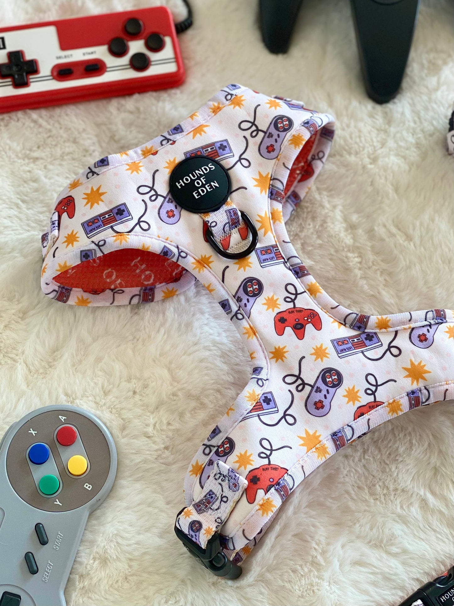 Nintendawg Design Dog Harness