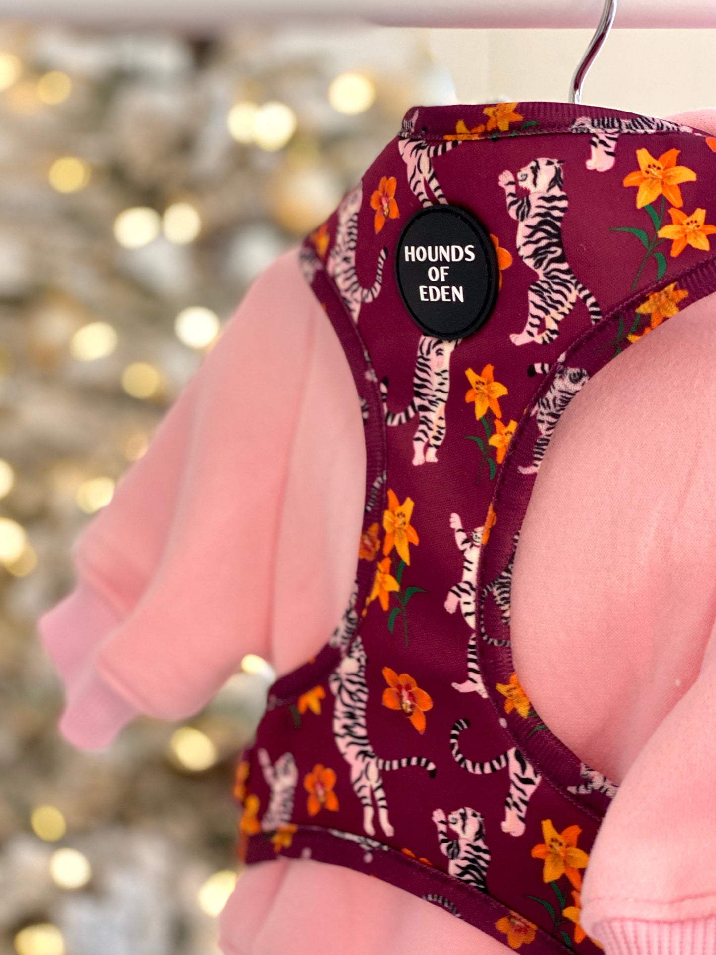 Dog Hoodie - Light Pink