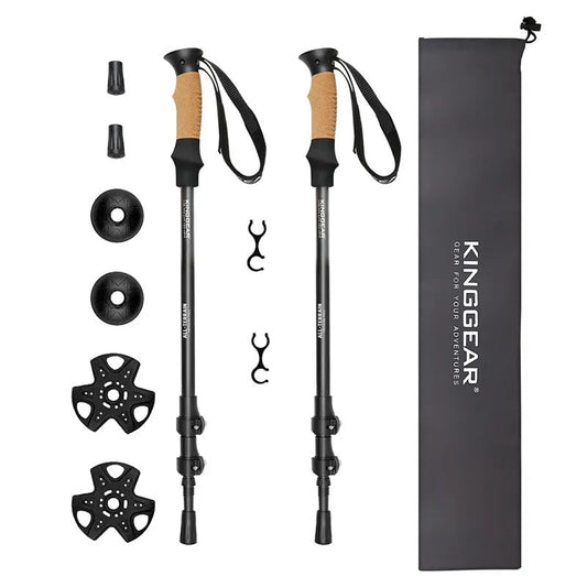 KingGear Aluminium Hiking Poles