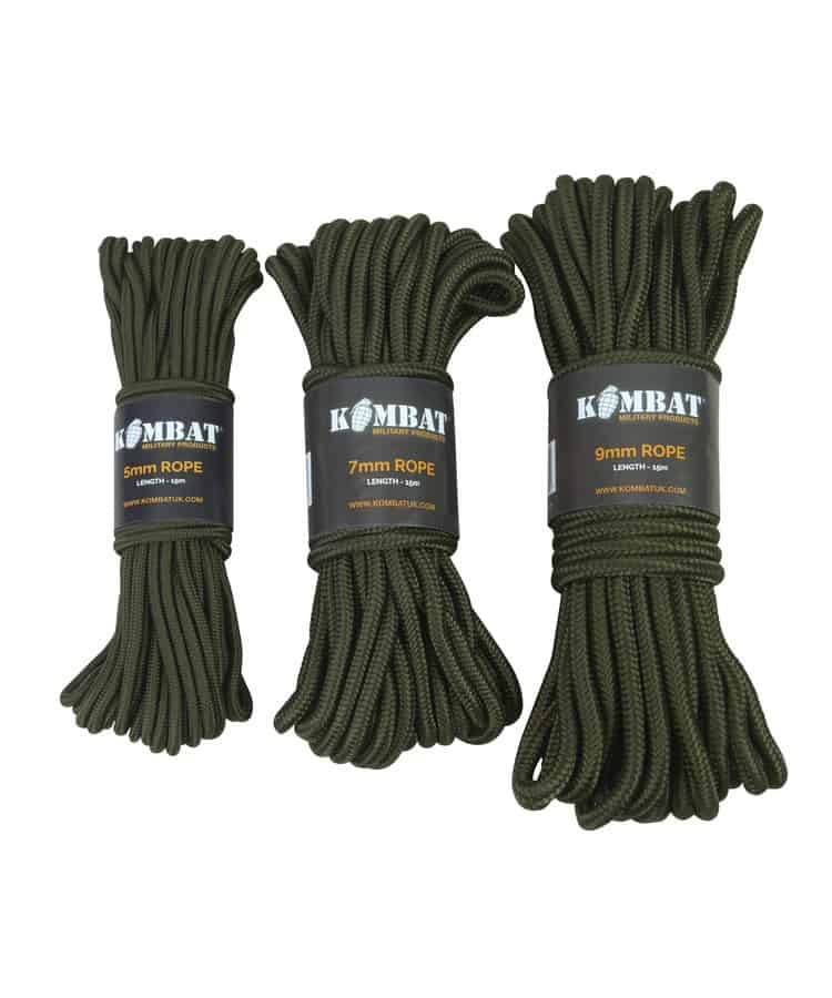 Kombat UK Rope 15m (Various Thickness)