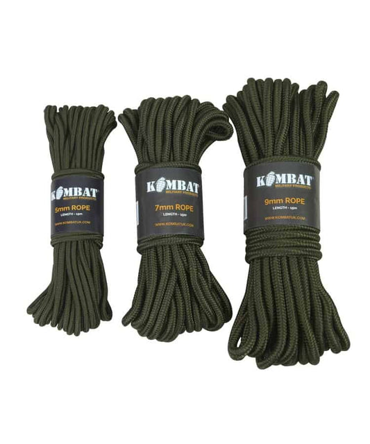 Kombat UK Rope 15m (Various Thickness)