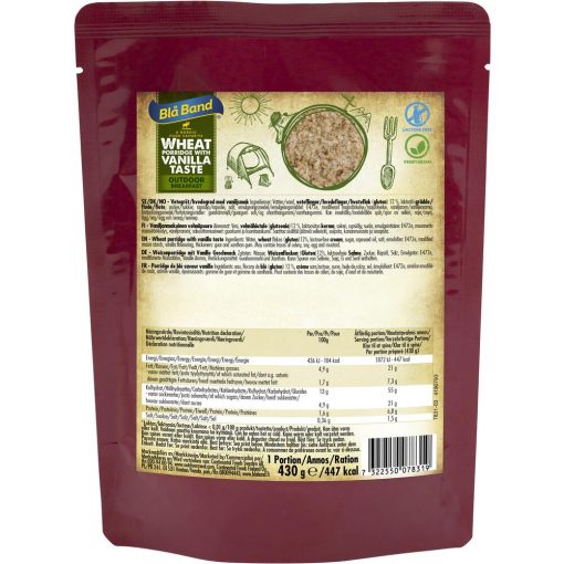 Bla Band Wheat Porridge with Vanilla