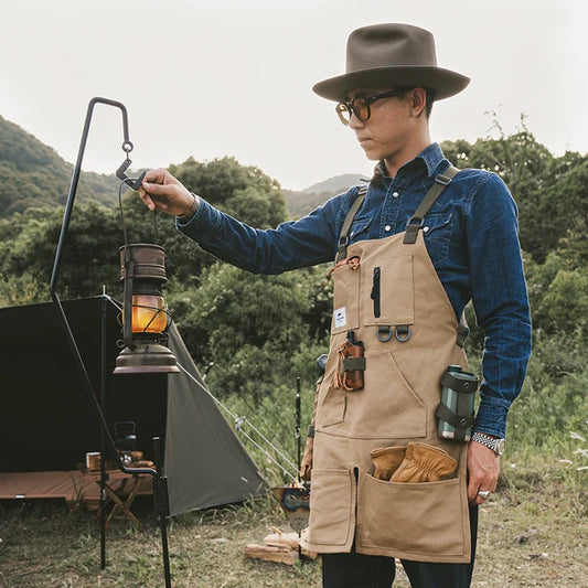 Naturehike Canvas Camping Apron with adjustable straps (Various colours)