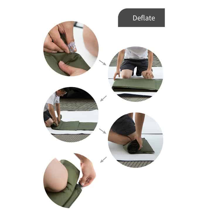 Naturehike Lightweight Polyester Foam Mattress with pillow (Various Colours)