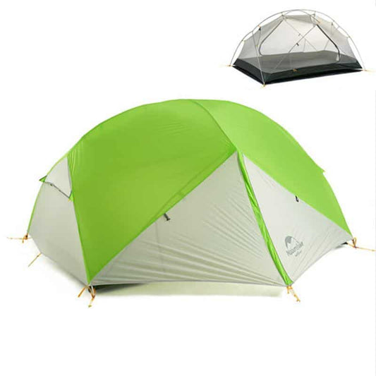 Naturehike 20D Mongar Ultralight 2 man Tent (Various Colours) With Mat