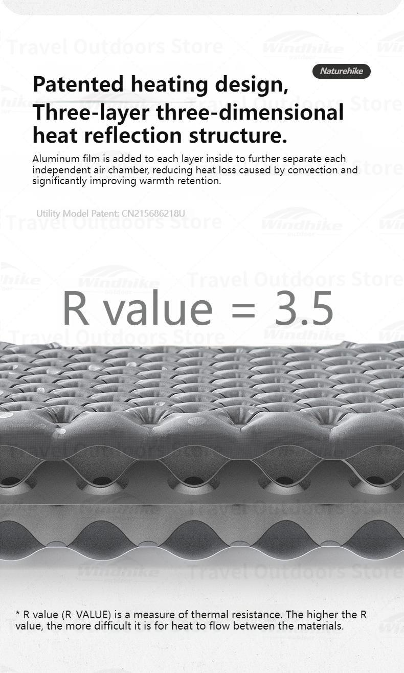 Naturehike Ultralight sleeping Pad (Large) R 3.5