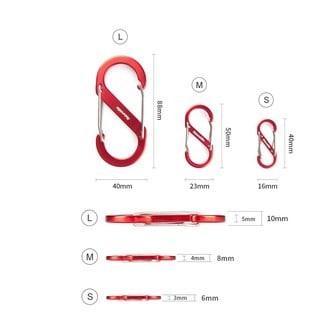 Naturehike S-biner S type Aluminium Alloy Carabina