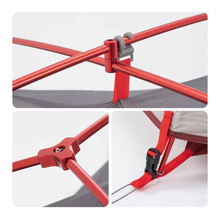 Naturehike Star-River 210T Orange Inc Mat