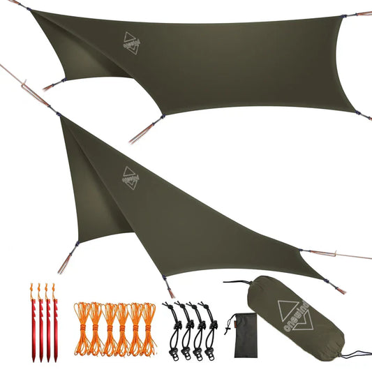 Onewind Nebula 12' Hexagonal Tarp Hammock Rain Fly